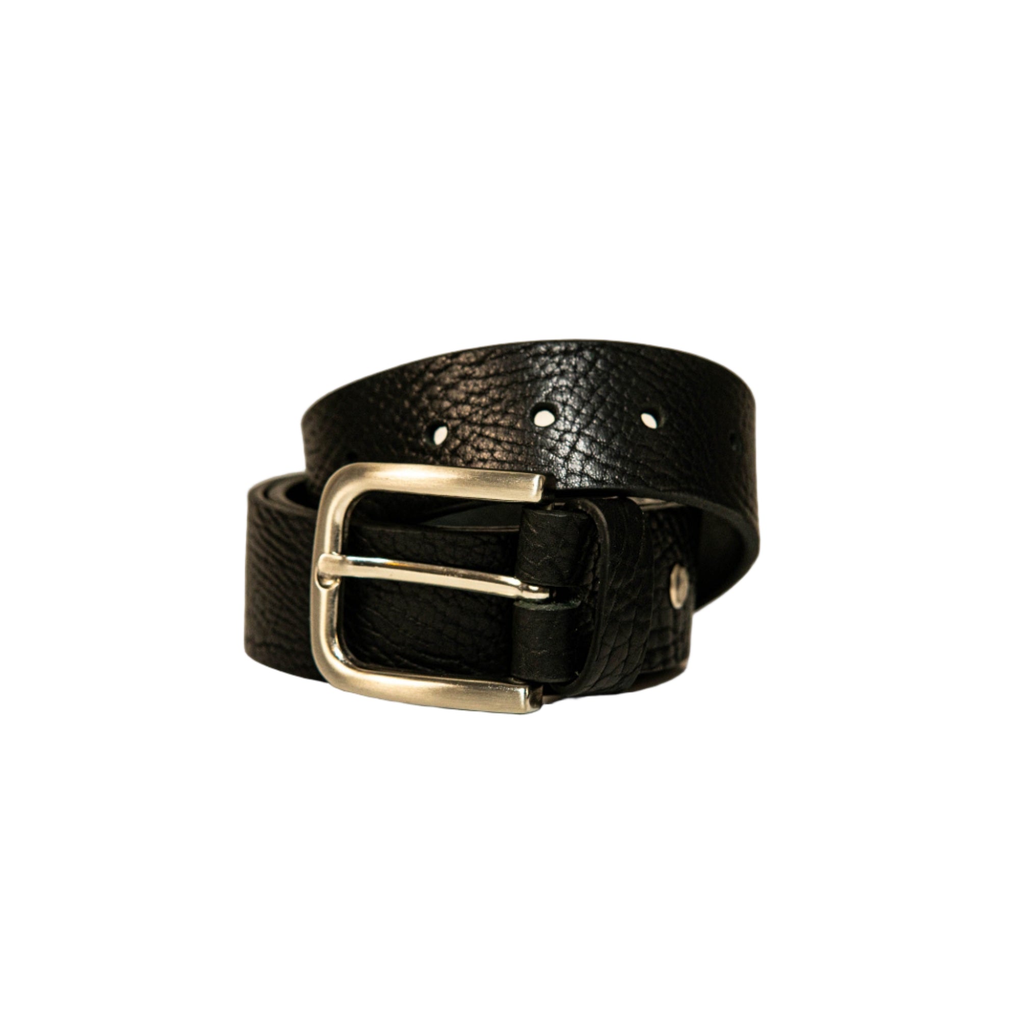 Ebony Leather Belts