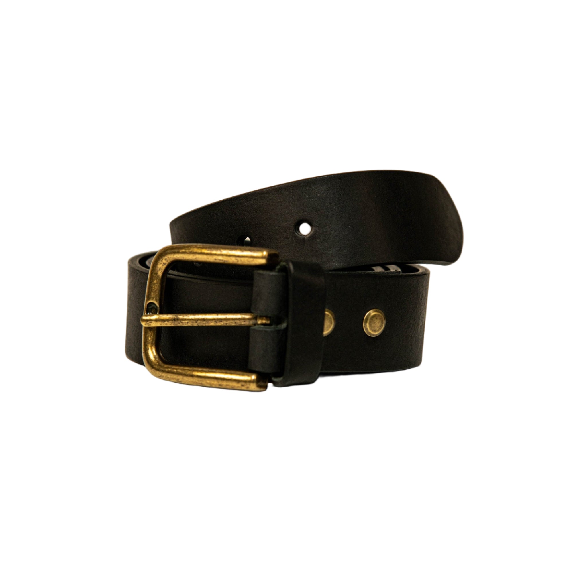 Ebony Leather Belts