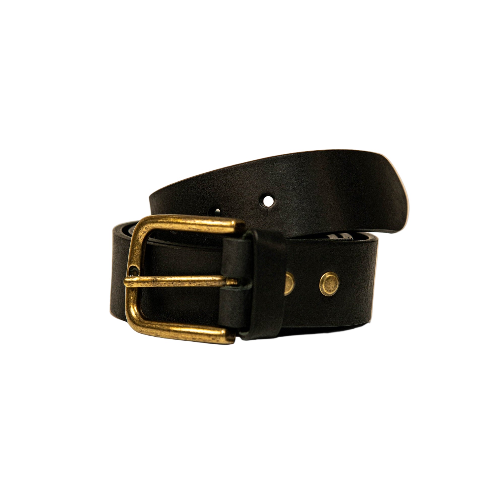 Ebony Leather Belts