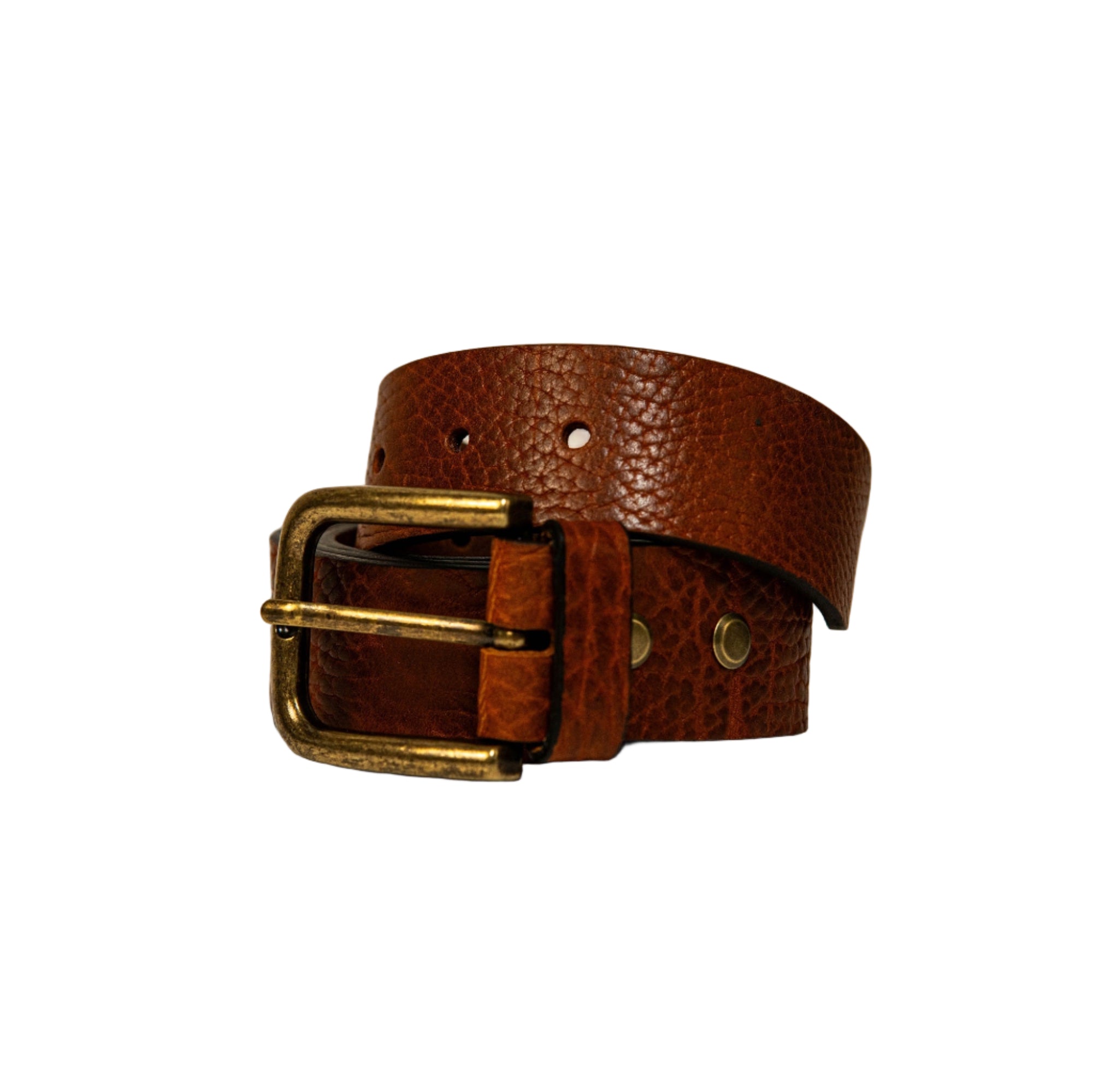 Mahogany Leather Belts