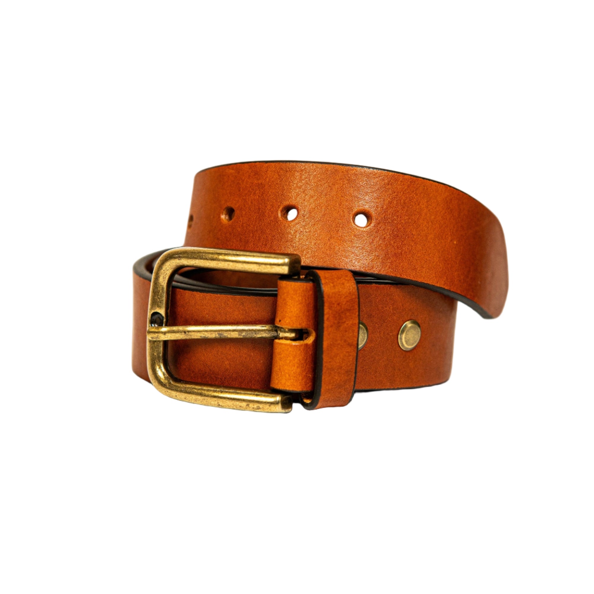Mahogany Leather Belts